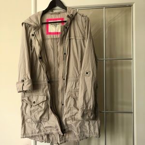 ABERCROMBIE & FITCH LIGHTWEIGHT UTILITY JACKET